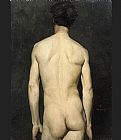 Famous Male Paintings - Albert Edelfelt male nude 1